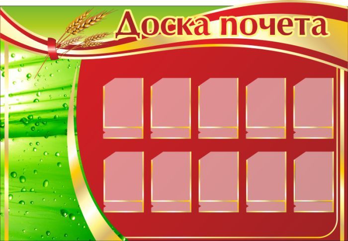 Доска почета своими руками 67