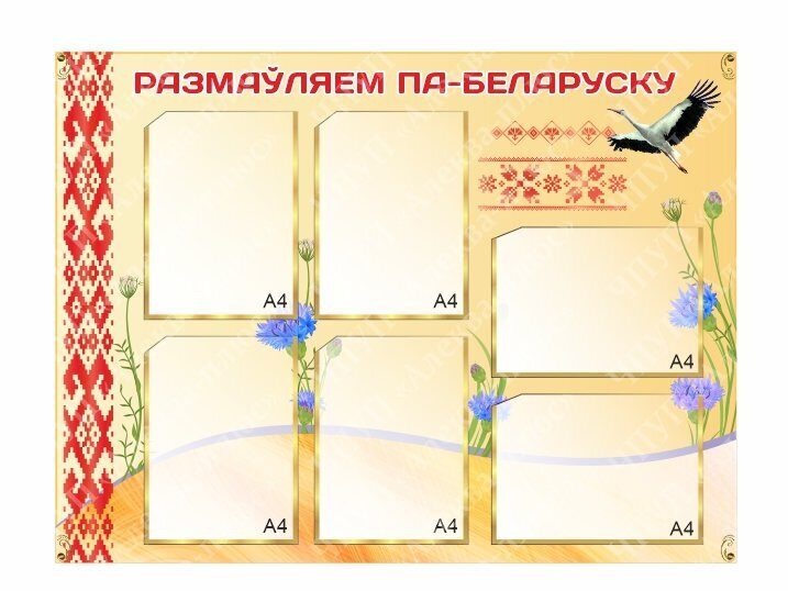 1213 Белорусский язык и литература, информационный, классный уголок