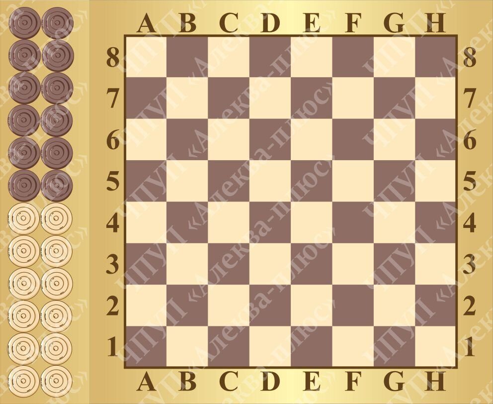 2158 Игра магнитная шашки с комплектом магнитов